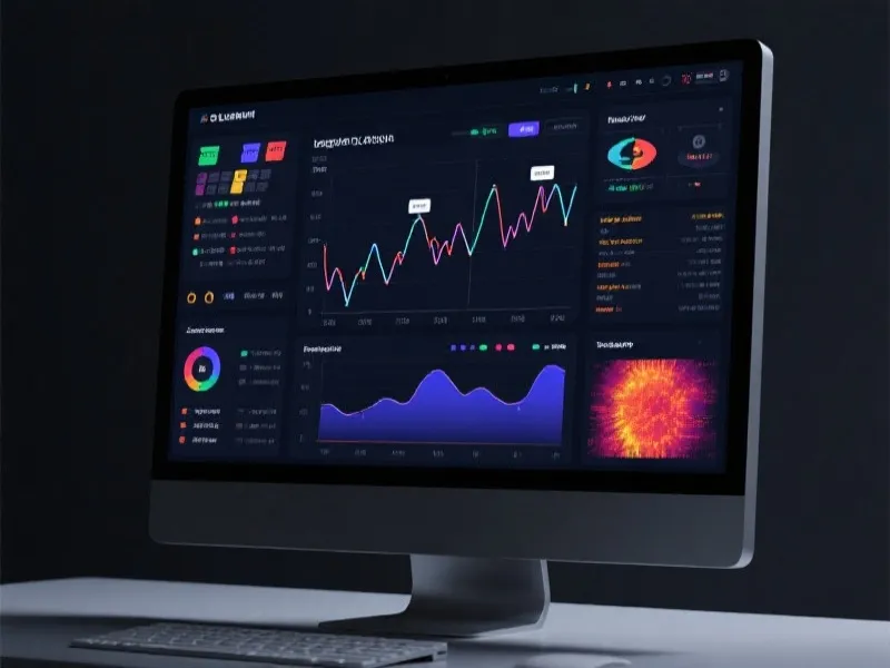 Professional Trend Chart Interface